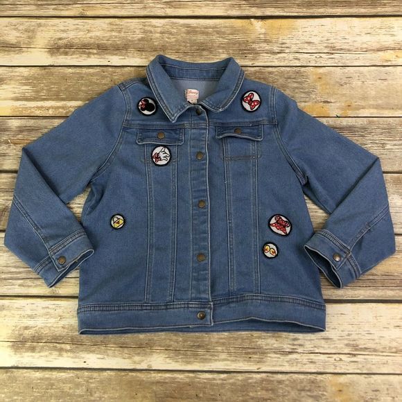 Disney Denim Jacket Girls Size 10 By Tutu Couture - Picture 2 of 7